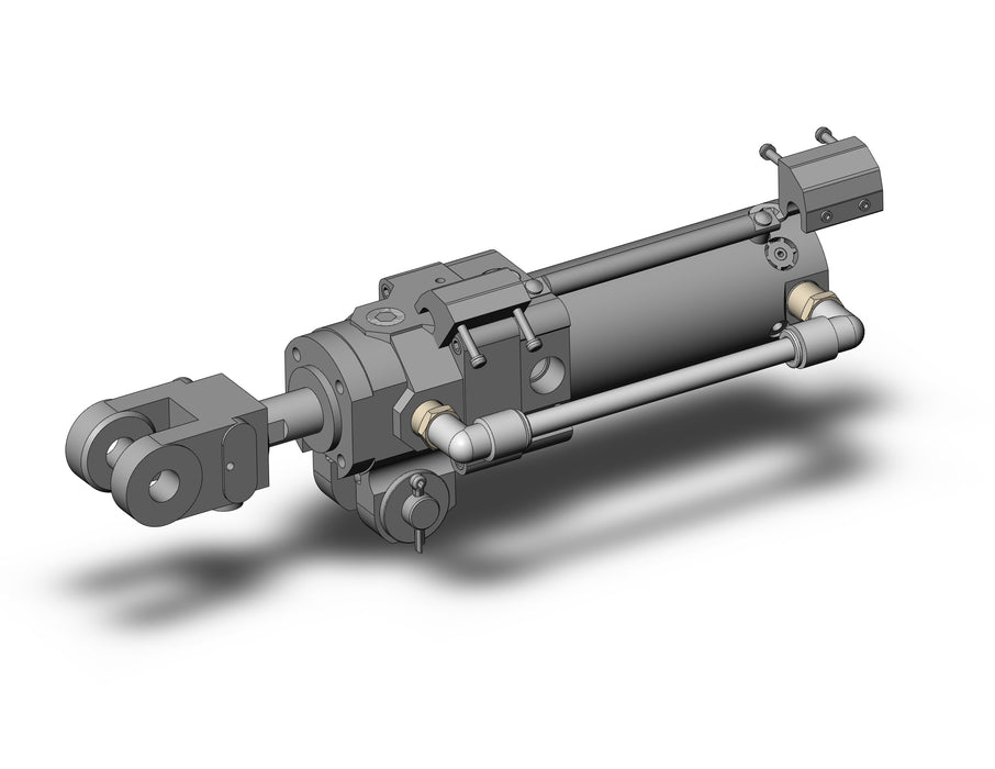 CLK2PA40TF-50Y-F2-P79WSE Clamp Cylinder with Lock