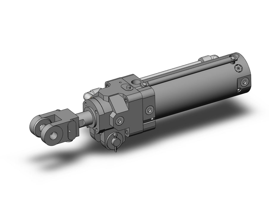 CLK2PA50-100Y-F-P Clamp Cylinder with Lock
