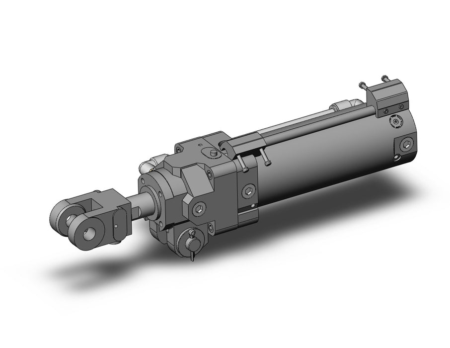 CLK2PA50-100Y-FR-P79WSE Clamp Cylinder with Lock