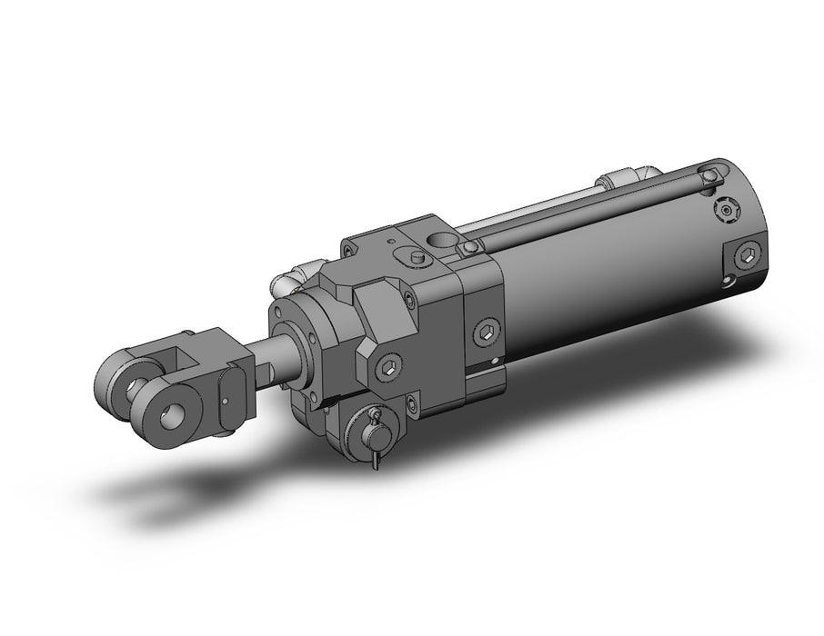 CLK2PA50-75Y-F-P Clamp Cylinder with Lock