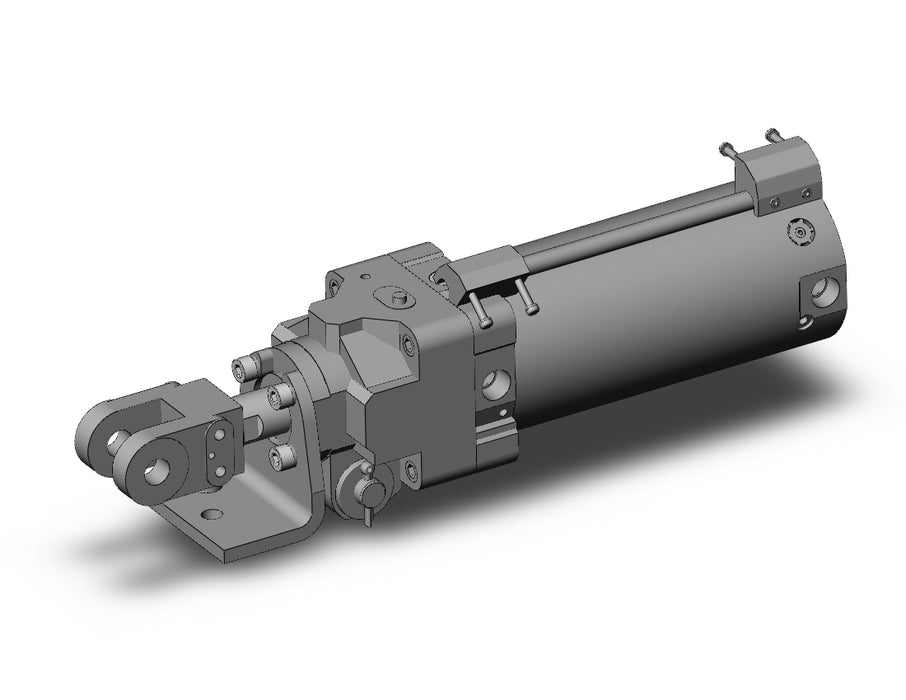 CLK2PA63-100YAL-B3-P79WSE Clamp Cylinder with Lock