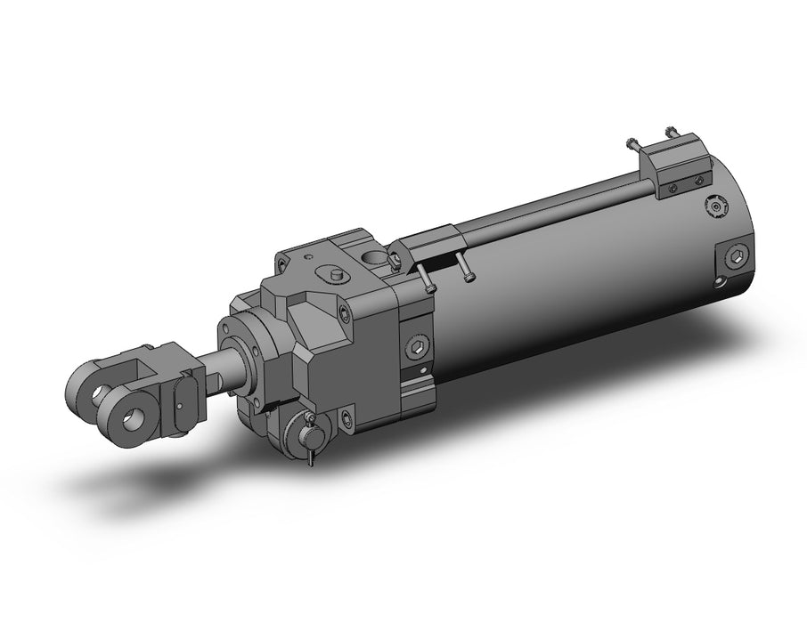 CLK2PA63TF-125Y-BR-P79WSE Clamp Cylinder with Lock