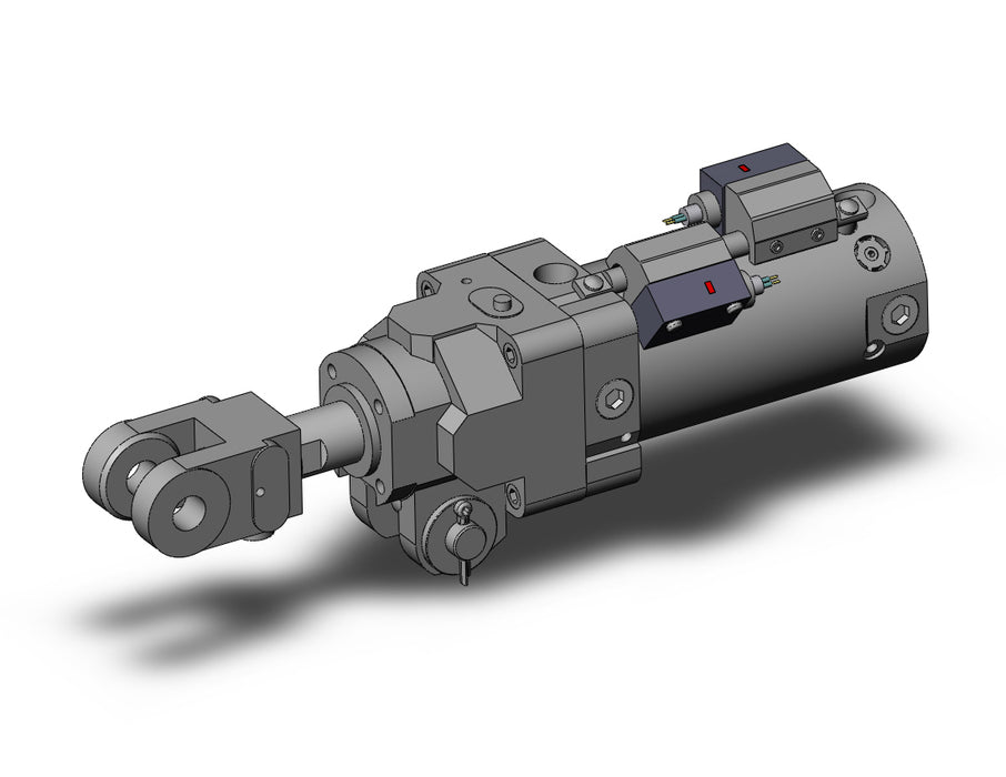 CLK2PB50-50Y-B-P74SES CYL, CLAMP W/LCK,MAG RESIST SW