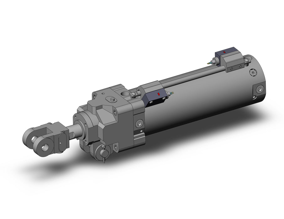 CLK2PB63-150Y-BR-P74SE CYL, CLAMP W/LCK,MAG RESIST SW