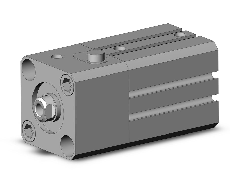 CLQB20-25D-F CYL, COMPACT WITH LOCK