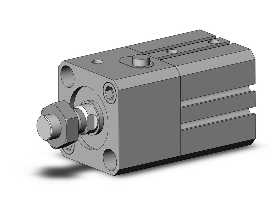 CLQB25-15DM-F Cyl, Compact with Lock