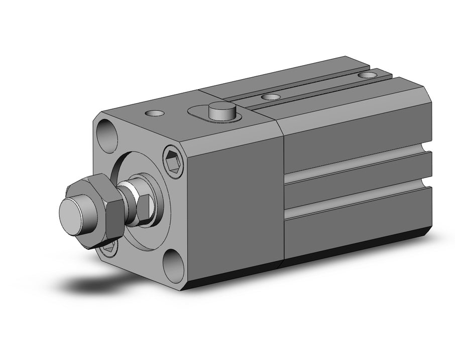 CLQB25-25DM-F Cyl, Compact with Lock