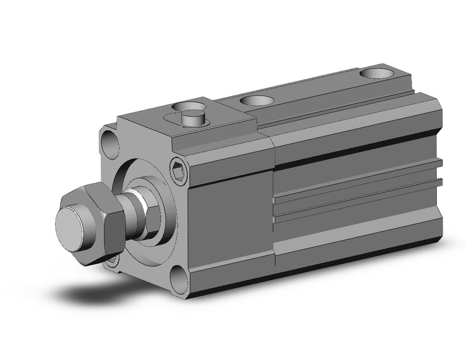 CLQB32TN-40DM-B Cyl, Compact with Lock
