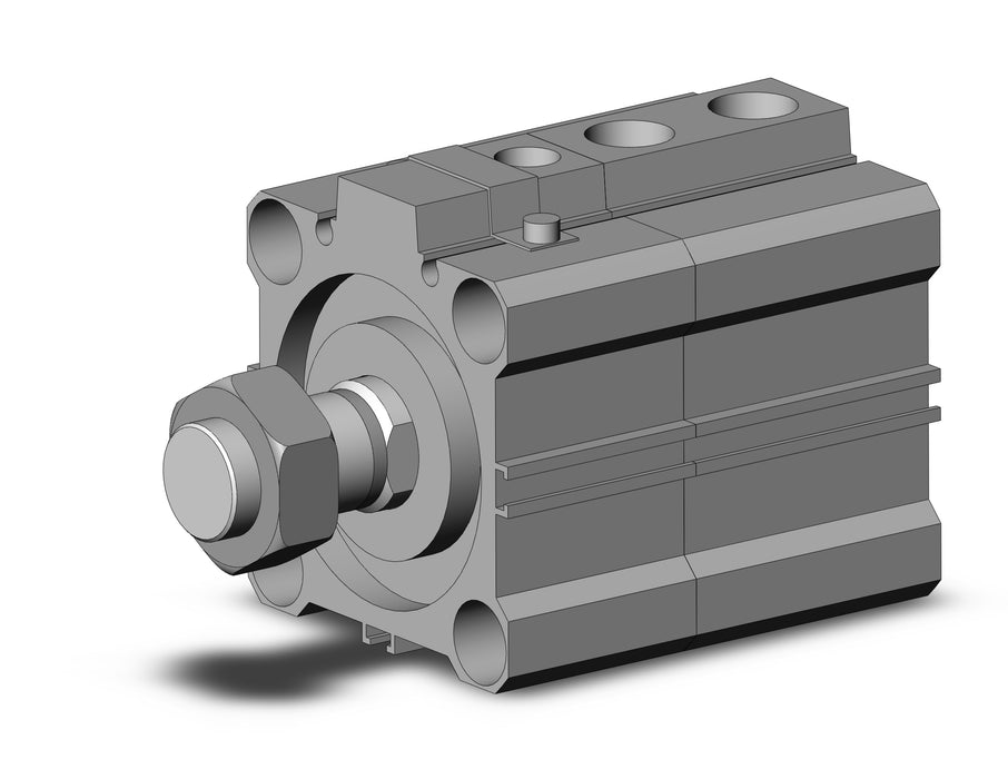 CLQB50-15DM-B Cyl, Compact with Lock