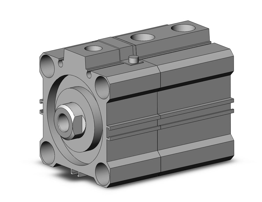 CLQB50-20D-F CYL, COMPACT WITH LOCK