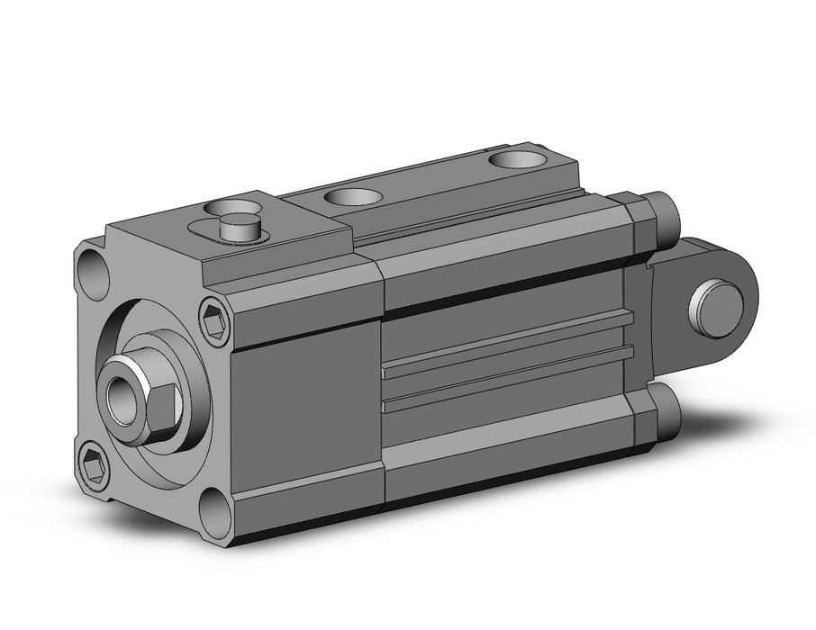 CLQD32-30DC-B Cyl, Compact with Lock