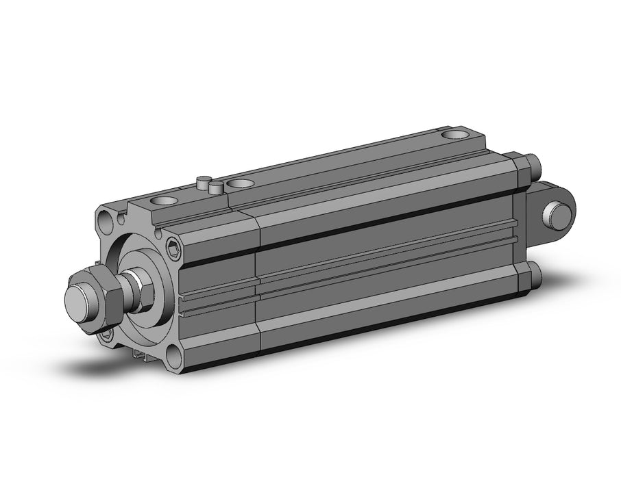 CLQD40-75DM-F Cyl, Compact with Lock