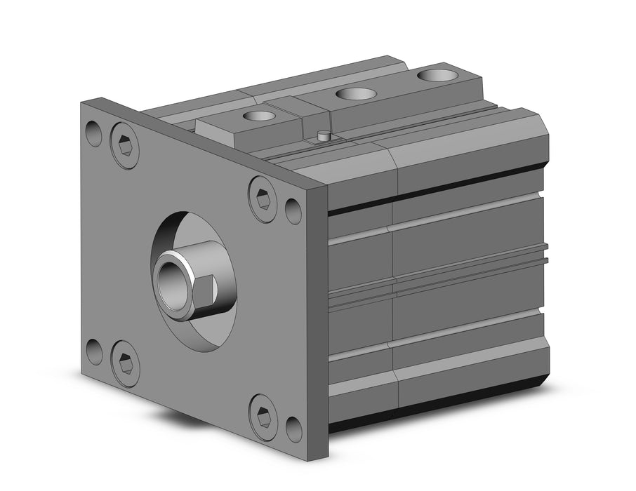 CLQF100-25D-F CYL, COMPACT WITH LOCK