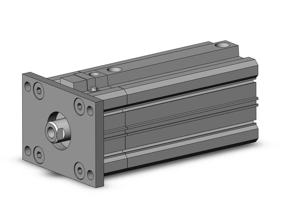CLQF63-100DC-B Cyl, Compact with Lock