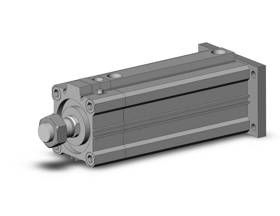 CLQG50TN-100DM-B Cyl, Compact with Lock