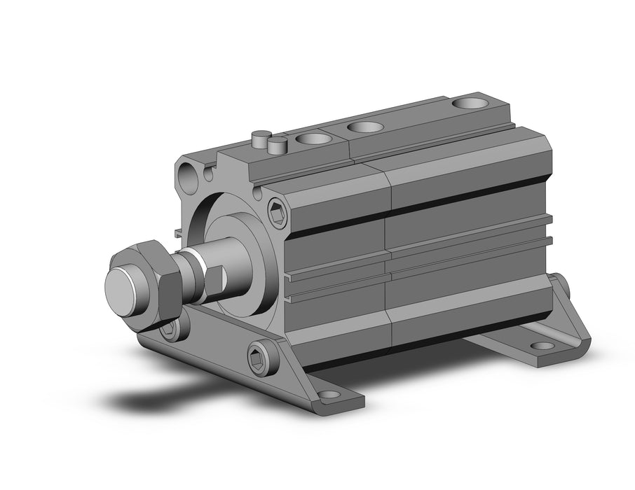 CLQL40-25DM-B Cyl, Compact with Lock