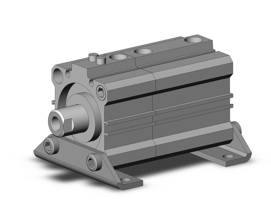 CLQL40TN-25D-B Cyl, Compact with Lock
