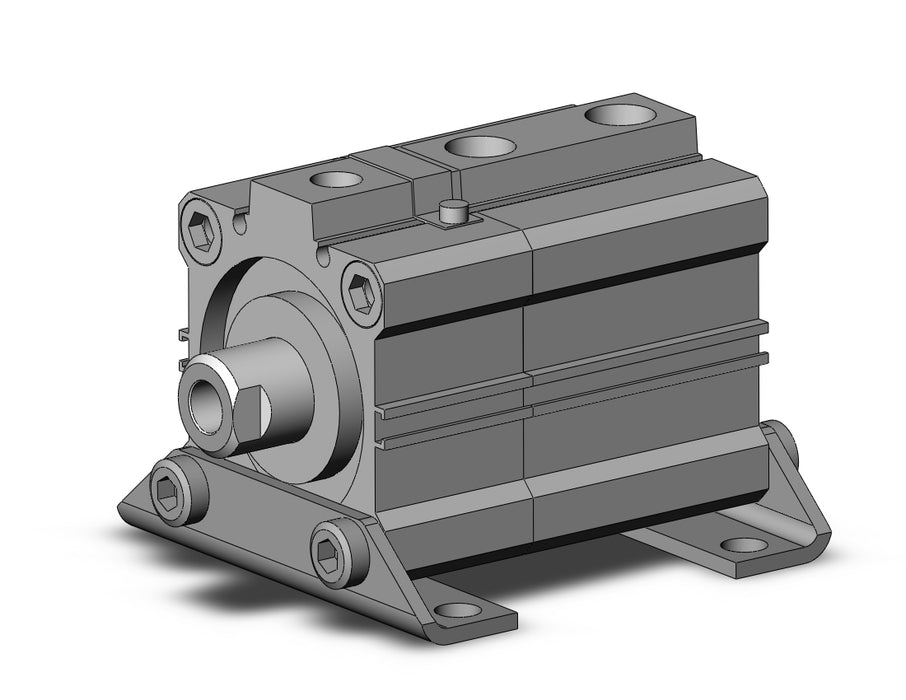 CLQL50-25D-F Cyl, Compact with Lock