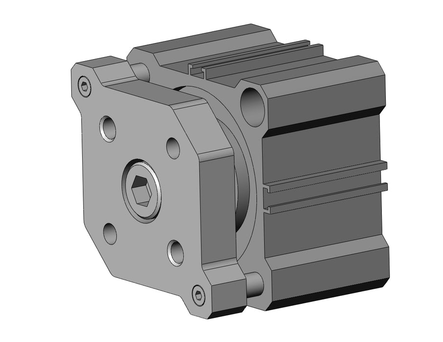 CQMB50TF-10 COMPACT GUIDE ROD CYLINDER, CQM