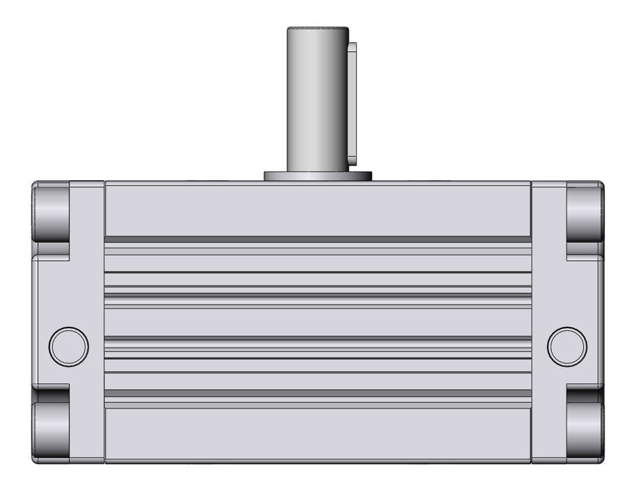 CRA1BS80-100Z Actuator, Rotary, Rack & Pinion Type