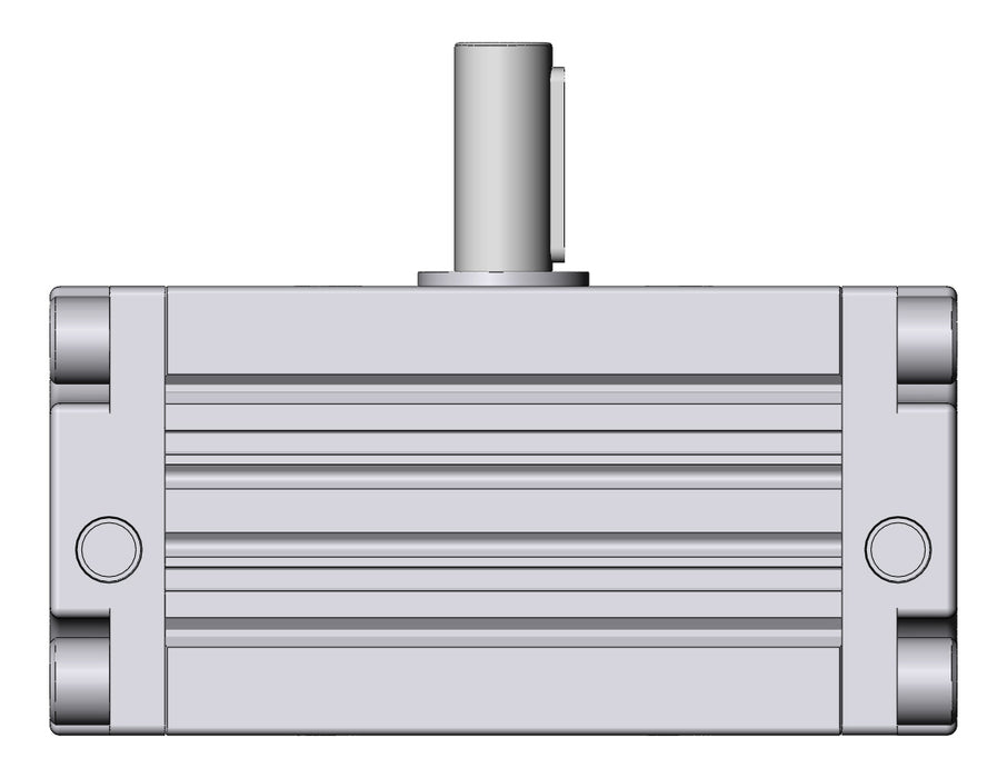 CRA1BS80TN-90Z Actuator, Rotary, Rack & Pinion Type