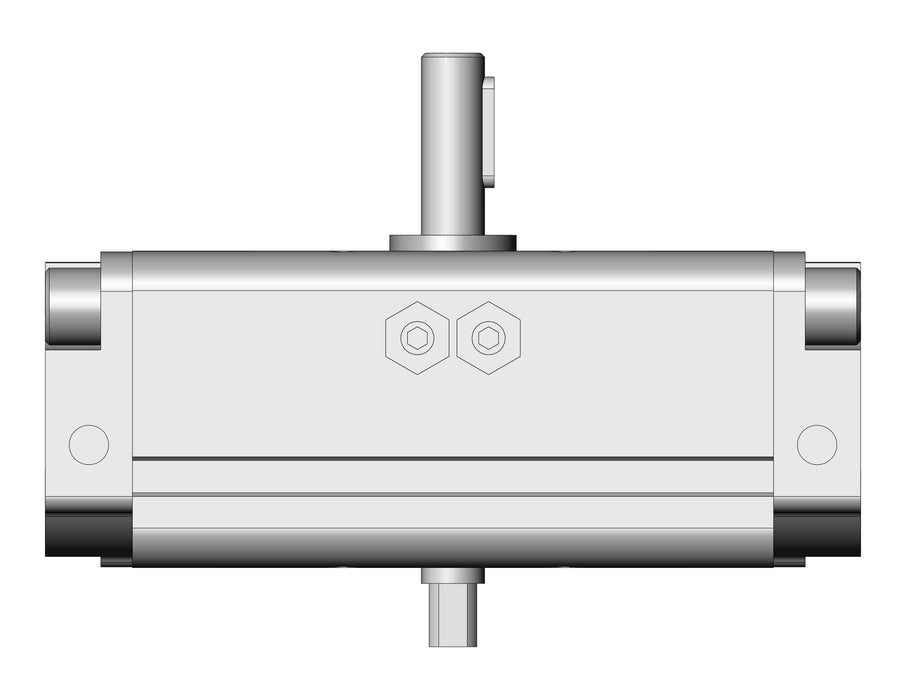 CRA1BW30-180Z Actuator, Rotary, Rack & Pinion Type