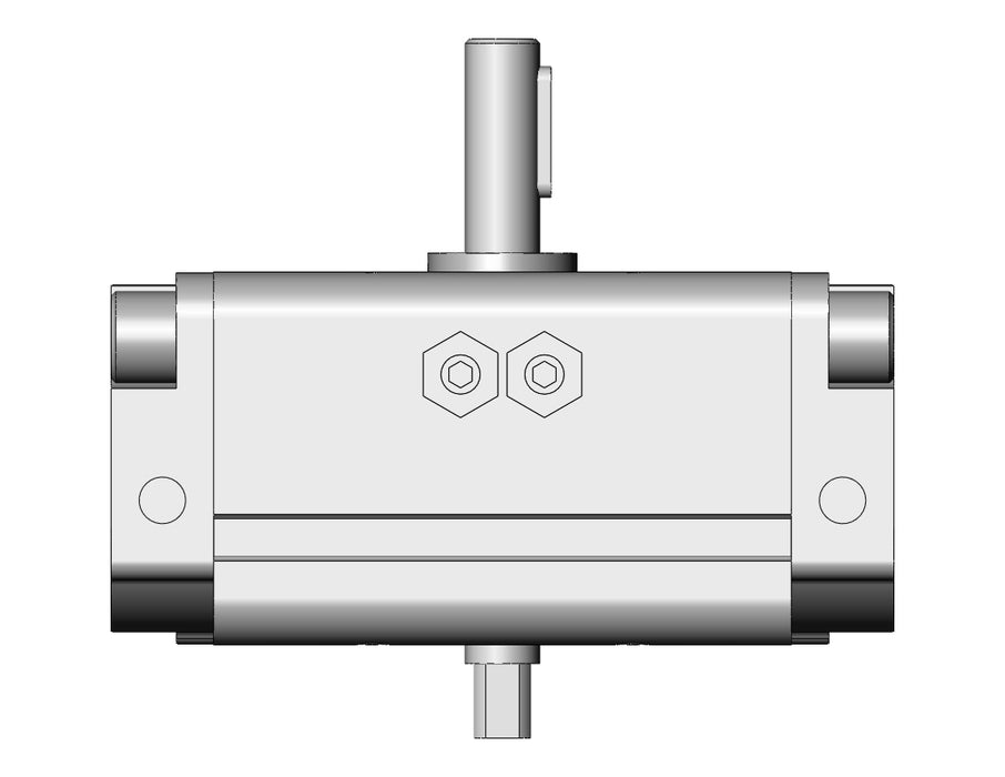 CRA1BW30-90Z Actuator, Rotary, Rack & Pinion Type