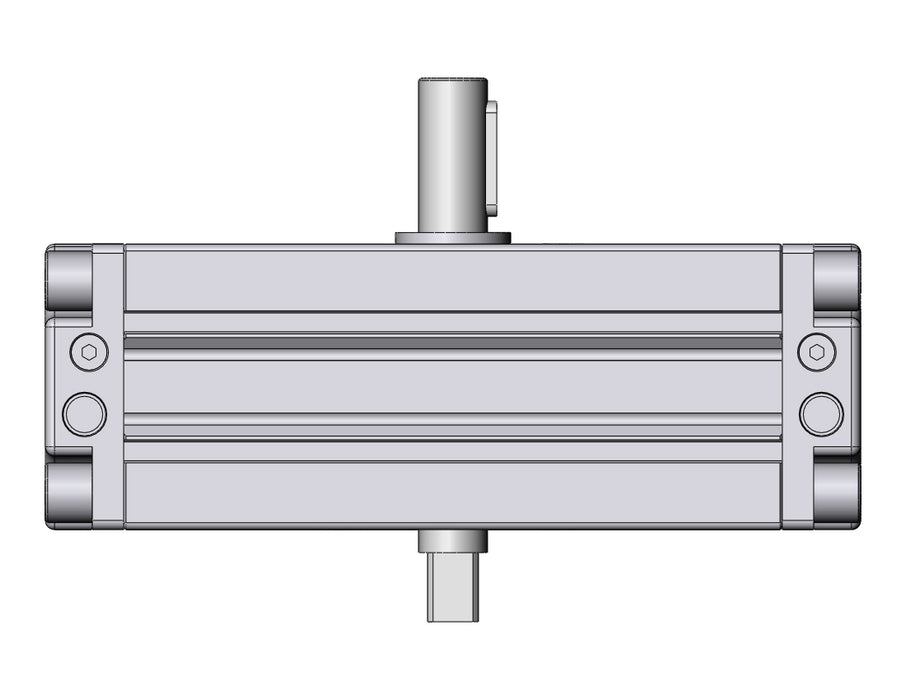 CRA1BW50-180CZ Actuator, Rotary, Rack & Pinion Type