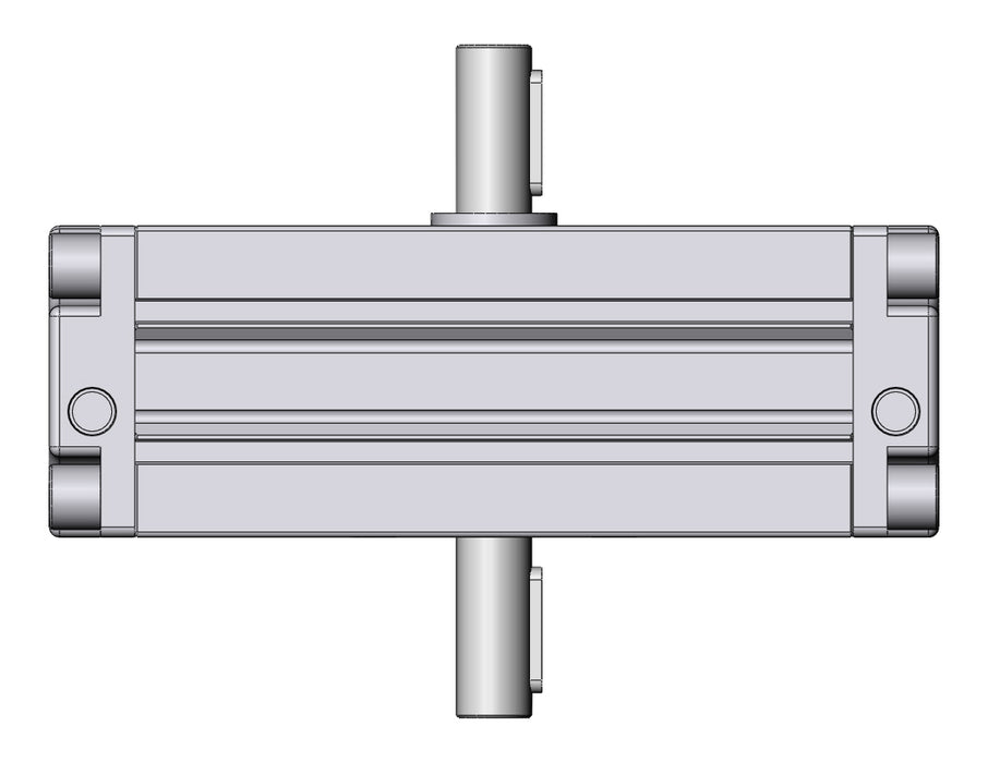 CRA1BY50-180Z Actuator, Rotary, Rack & Pinion Type