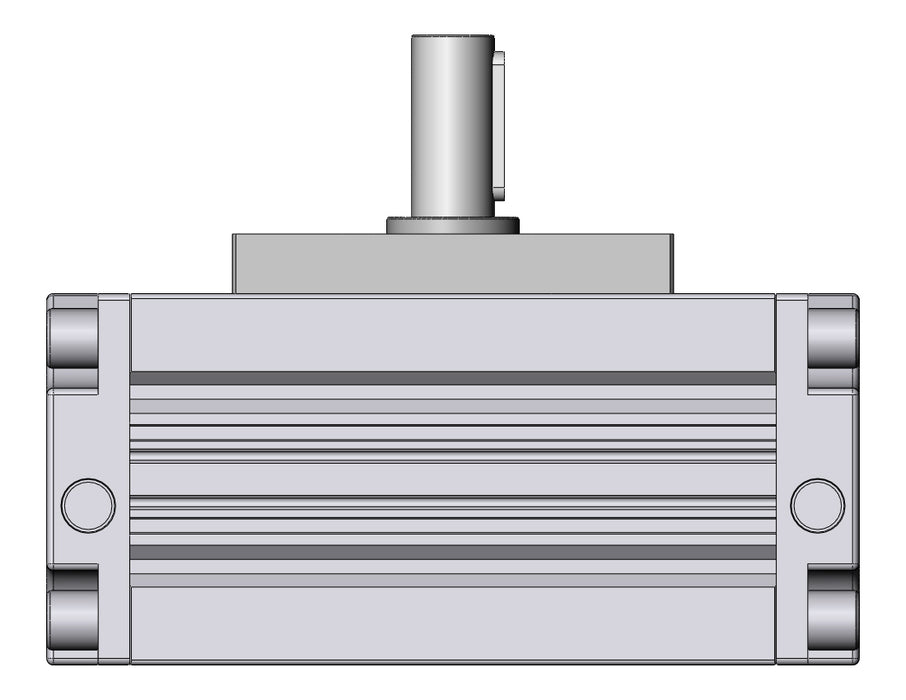 CRA1FS100-100Z Actuator, Rotary, Rack & Pinion Type