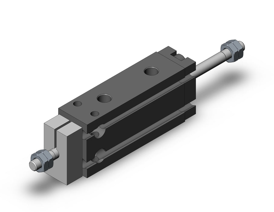 CUKW10-15D Cyl, Free Mt, Dbl Rod, Non-Rotating