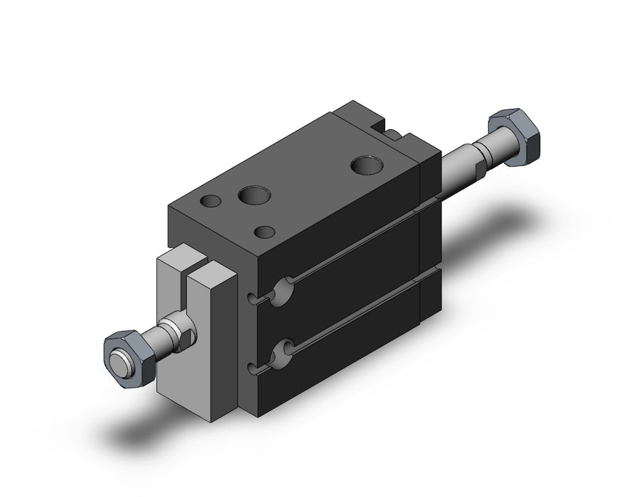 CUKW32-30D Cyl, Free Mt, Dbl Rod, Non-Rotating