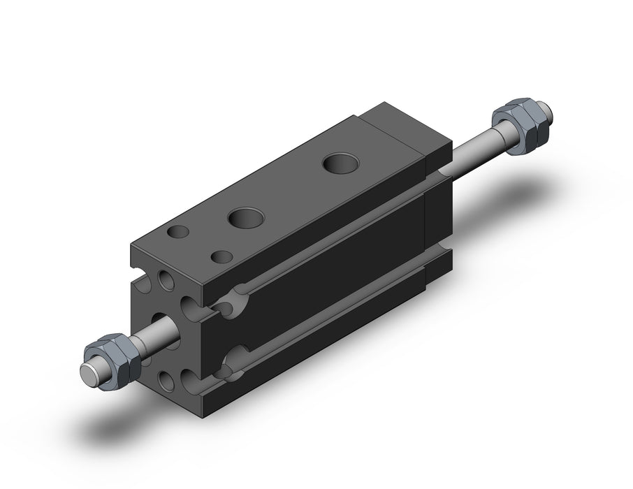 CUW10-10D Cyl, Free Mount, Dbl Rod
