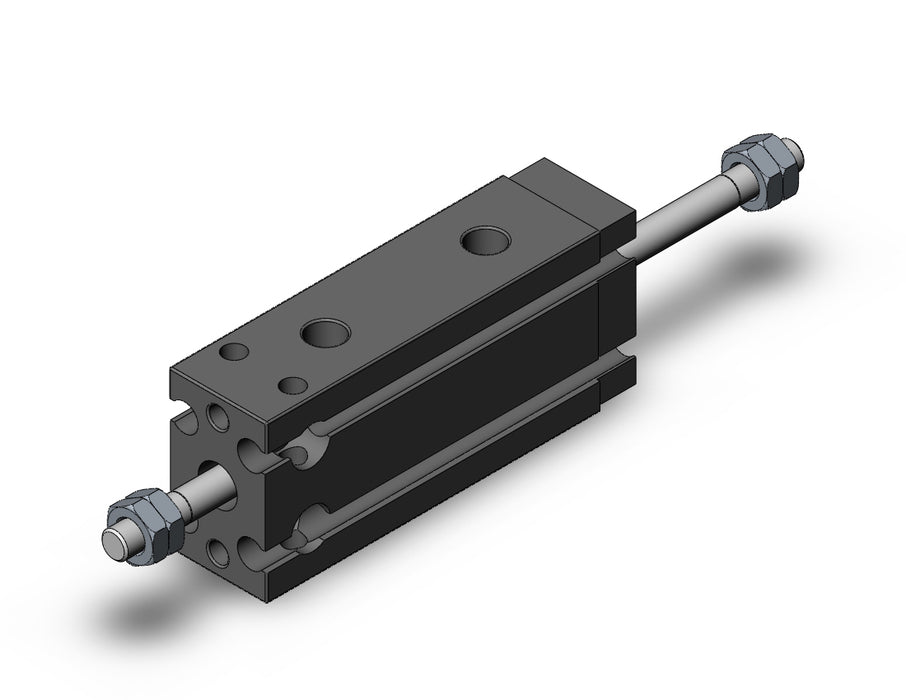 CUW10-15D Cyl, Free Mount, Dbl Rod