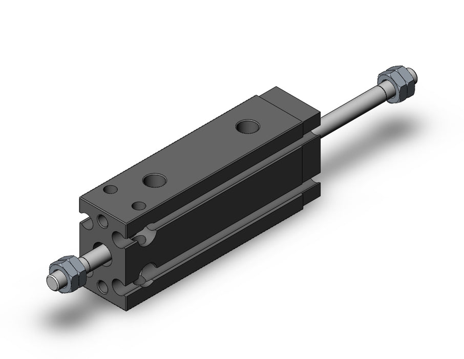 CUW10-20D Cyl, Free Mount, Dbl Rod