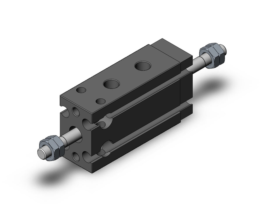 CUW10-5D Cyl, Free Mount, Dbl Rod