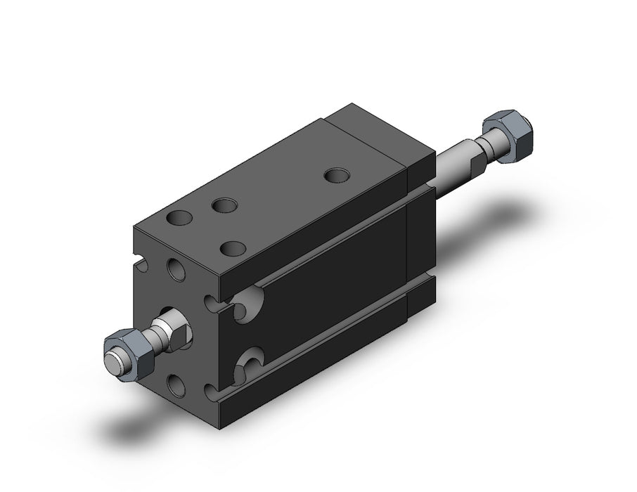 CUW20-20D Cyl, Free Mount, Dbl Rod
