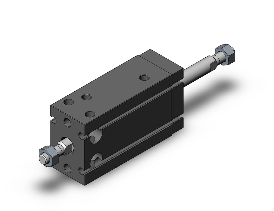 CUW20-30D Cyl, Free Mount, Dbl Rod