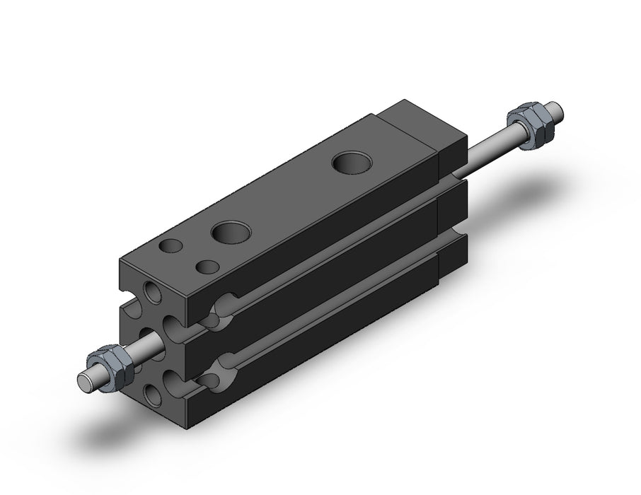 CUW6-10D Cyl, Free Mount, Dbl Rod