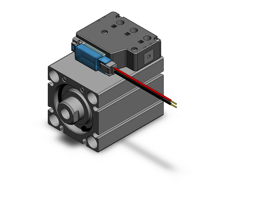CVQB32-25-5MZ COMPACT CYLINDER WITH SOLENOID VALVE