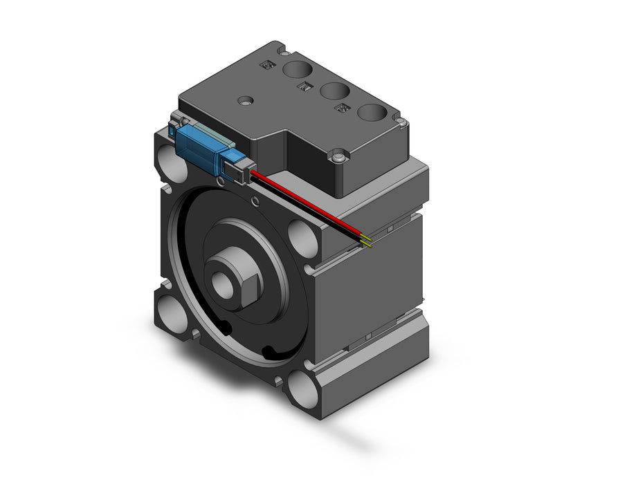 CVQB63-10-M9BM-5MN COMPACT CYLINDER WITH SOLENOID VALVE