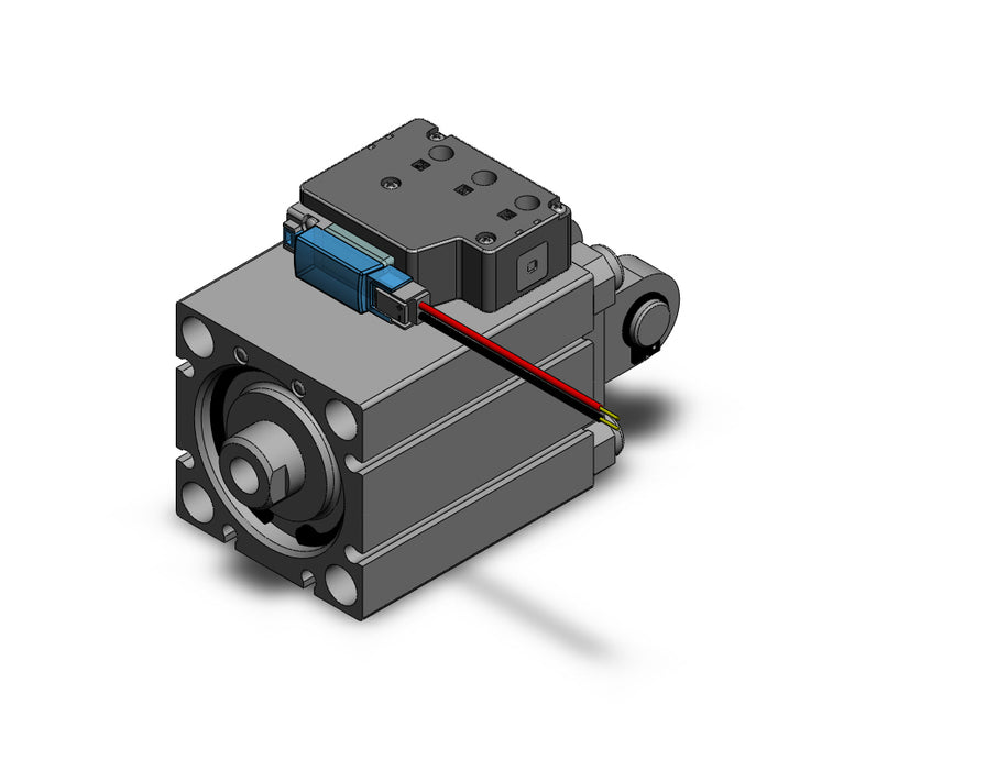 CVQD40-25-5MU COMPACT CYLINDER WITH SOLENOID VALVE