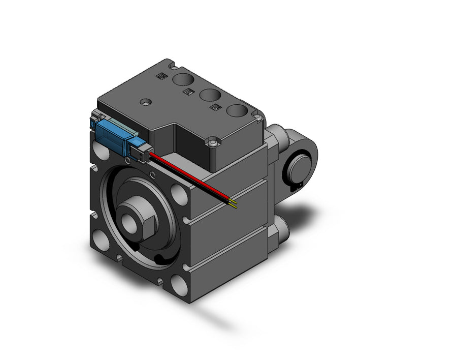 CVQD50-10-5MZN COMPACT CYLINDER WITH SOLENOID VALVE