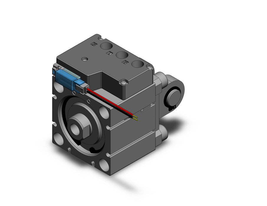 CVQD50-10-M9PMAPCS-5MZN COMPACT CYLINDER WITH SOLENOID VALVE