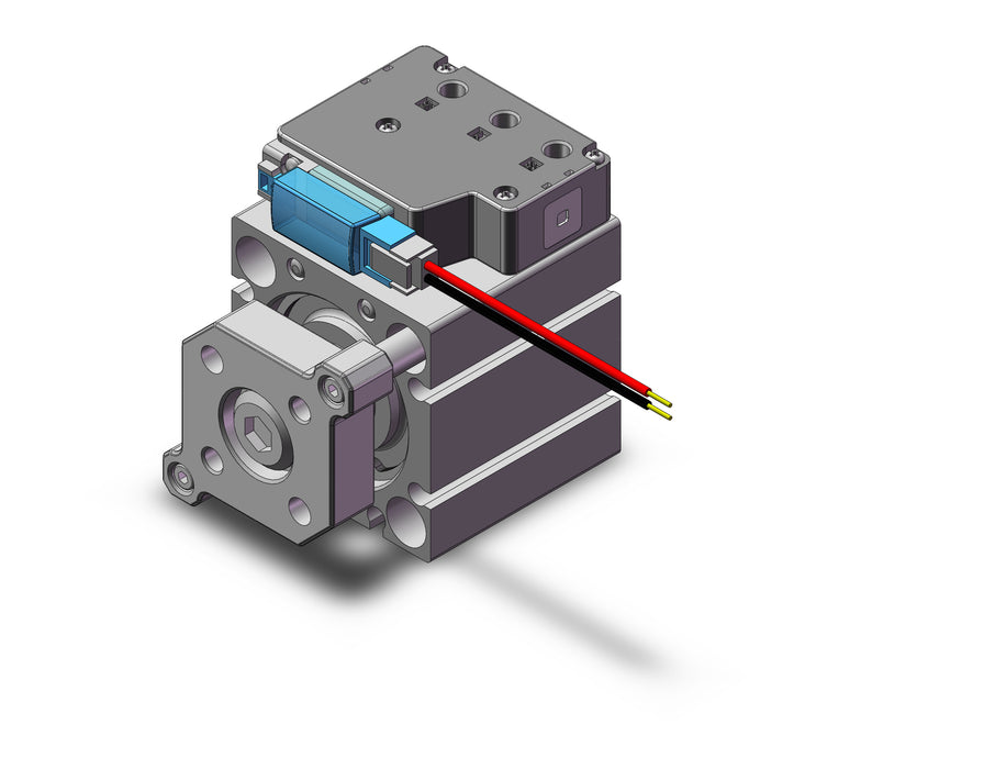 CVQM32-10-6M Compact Cylinder with Solenoid Valve