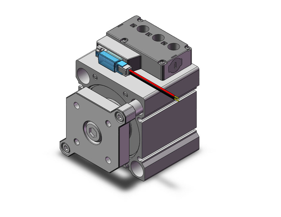 CVQM63-15-5MZ Compact Cylinder with Solenoid Valve