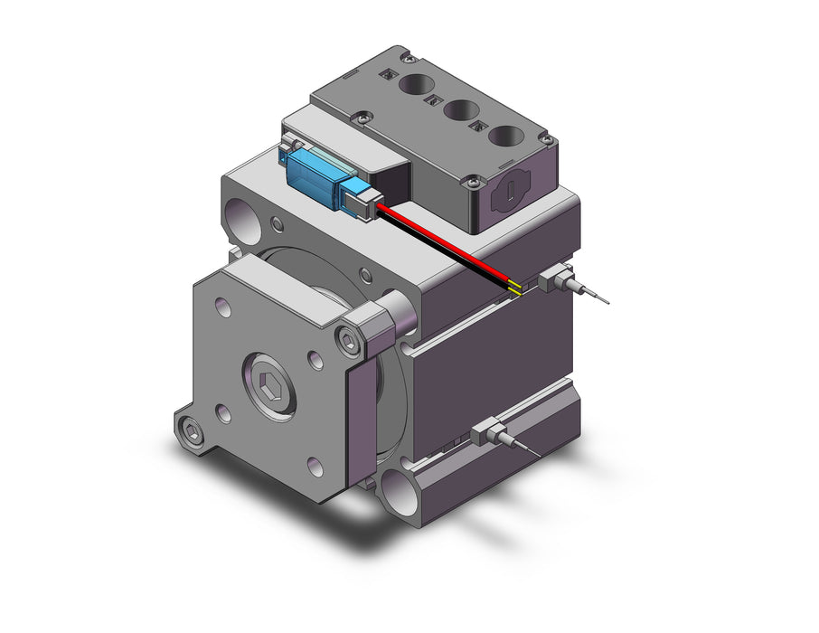 CVQM63-15-M9BSAPCS-5MZ Compact Cylinder with Solenoid Valve
