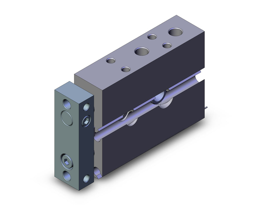 CXSJM10-10-A93L Cyl, Compact, Slide Bearing
