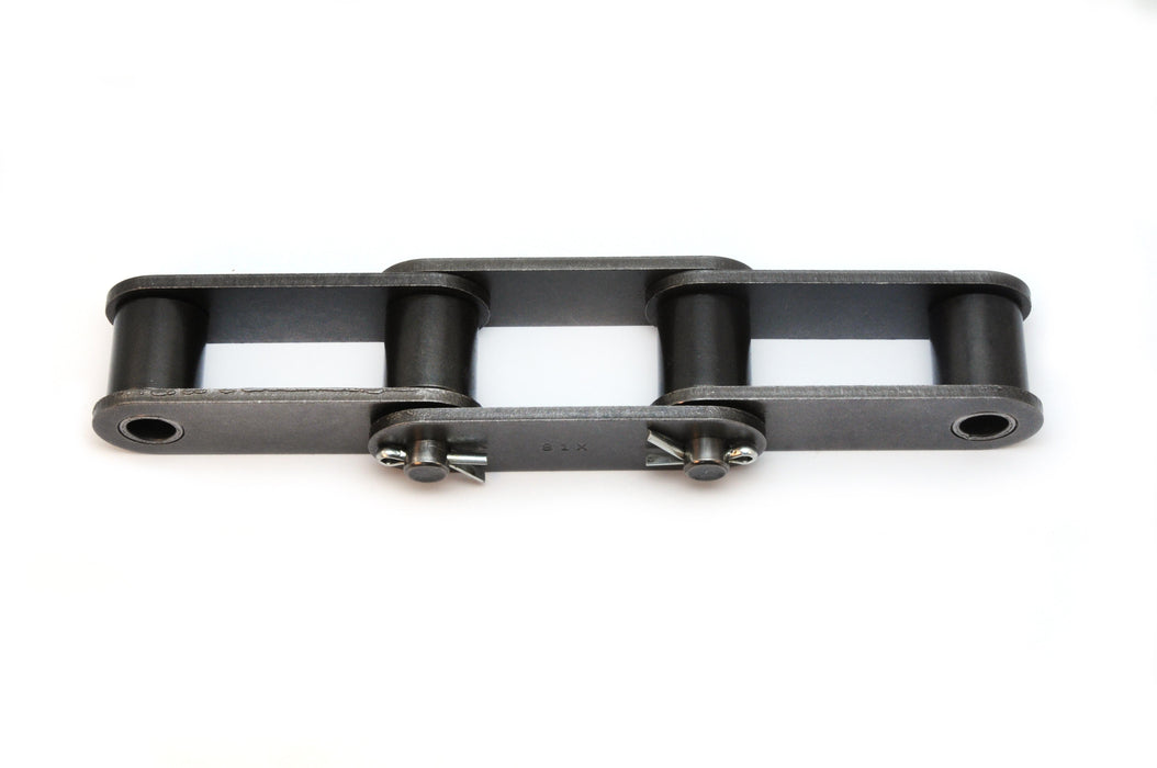 Engineering Chain, 81X Conveyor Chain, 81 Pitch, Chain, Carbon Steel, 2.609" Pitch, 1 Strand,