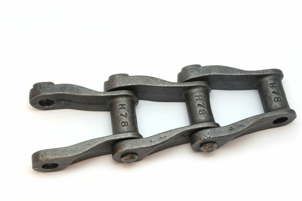 Engineering Chain, H Type Mill Chain, H82 Pitch, Chain, Cast Iron, 3.075" Pitch, 1 Strand,